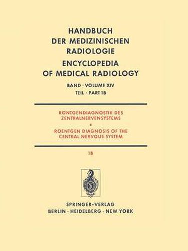 Roentgendiagnostik Des Zentralnervensystems Teil 1b Roentgen Diagnosis of the Central Nervous System Part 1b