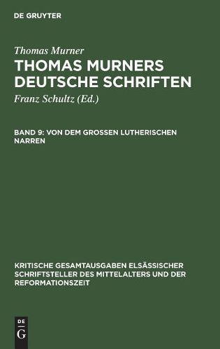 Cover image for Von Dem Grossen Lutherischen Narren