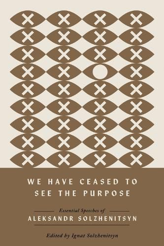 Cover image for We Have Ceased to See the Purpose