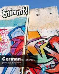 Cover image for Stimmt for National 4 German Student Book