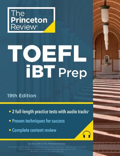 Cover image for Princeton Review TOEFL iBT Prep with Audio/Listening Tracks