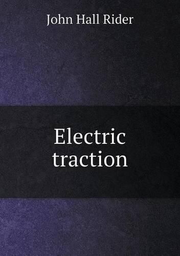 Cover image for Electric traction