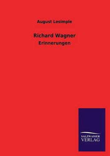 Cover image for Richard Wagner