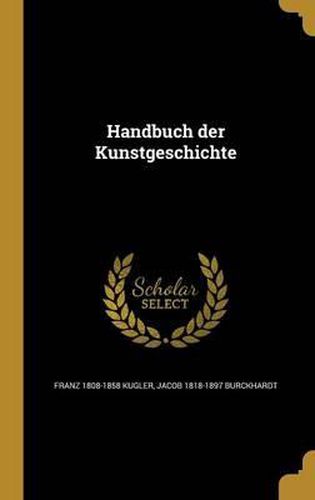 Handbuch Der Kunstgeschichte