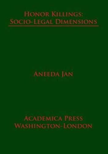 Cover image for Honor Killings: Socio-Legal Dimensions