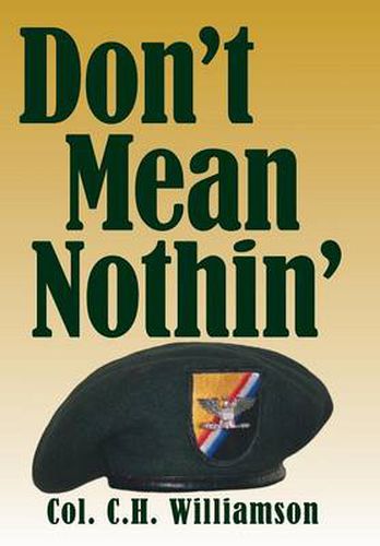 Cover image for Don't Mean Nothin