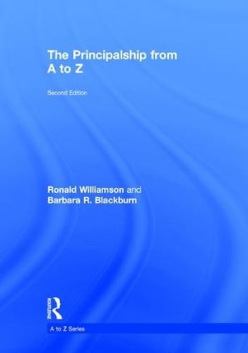 Cover image for The Principalship from A to Z