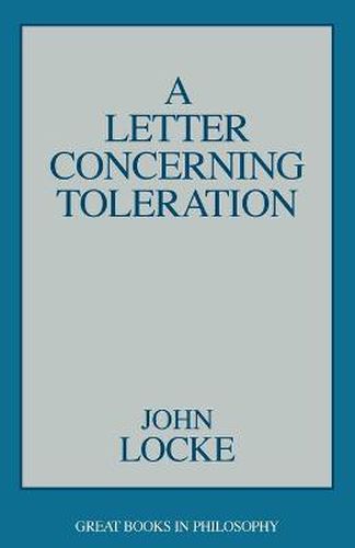 Cover image for A Letter Concerning Toleration