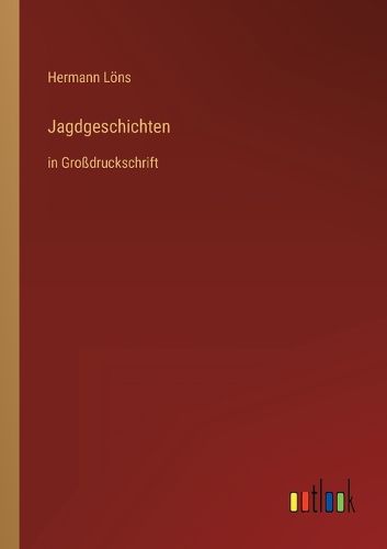 Cover image for Jagdgeschichten