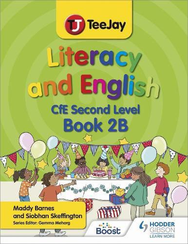 Cover image for TeeJay Literacy and English CfE Second Level Book 2B