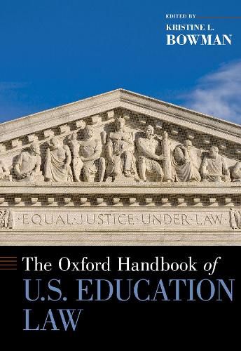 Cover image for The Oxford Handbook of U.S. Education Law