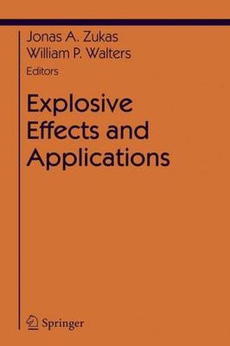 Cover image for Explosive Effects and Applications