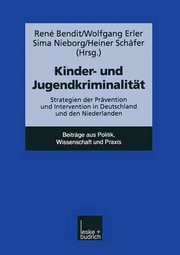 Kinder- Und Jugendkriminalitat: Strategien Der Pravention Und Intervention in Deutschland Und Den Niederlanden