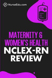 Cover image for Maternity & Women's Health - NCLEX-RN Review