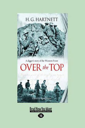 Cover image for Over the Top: A digger's story of the Western Front