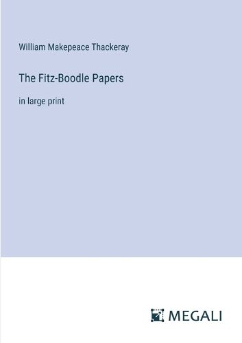 Cover image for The Fitz-Boodle Papers