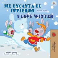 Cover image for I Love Winter (Spanish English Bilingual Children's Book)