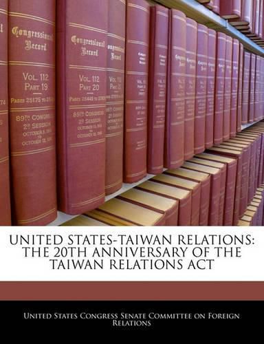 Cover image for United States-Taiwan Relations