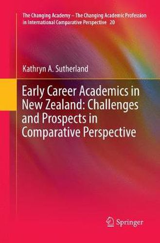 Cover image for Early Career Academics in New Zealand: Challenges and Prospects in Comparative Perspective