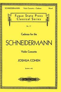 Cover image for Cadenza for the Schneidermann Violin Concerto