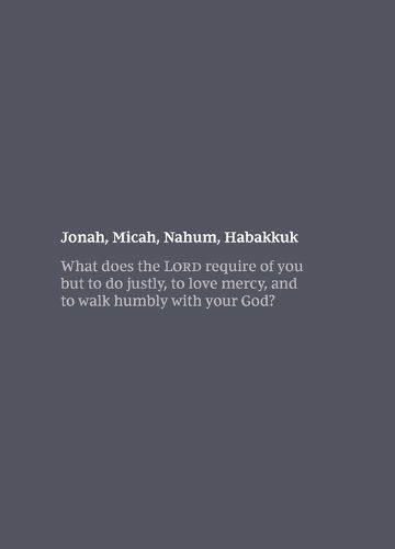 Cover image for NKJV Bible Journal - Jonah, Micah, Nahum, Habakkuk