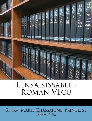 Cover image for L'Insaisissable: Roman V Cu