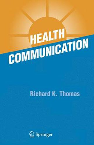 Cover image for Health Communication