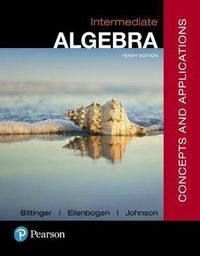 Cover image for Intermediate Algebra: Concepts and Applications Plus Mylab Math -- Title-Specific Access Card Package