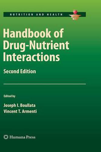 Cover image for Handbook of Drug-Nutrient Interactions