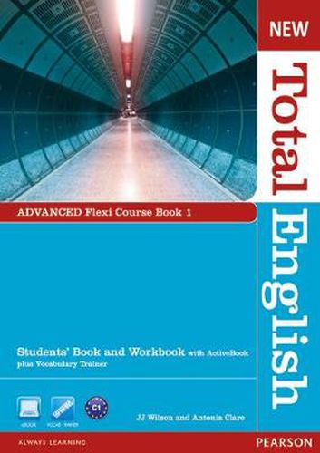 Cover image for New Total English Advanced Flexi Coursebook 1 Pack