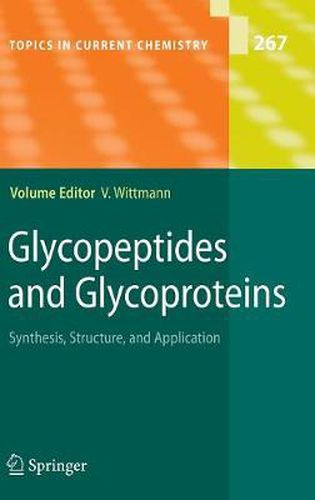 Cover image for Glycopeptides and Glycoproteins: Synthesis, Structure, and Application