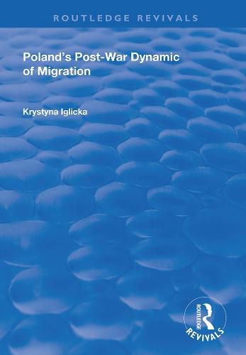 Cover image for Poland's Post-War Dynamic of Migration