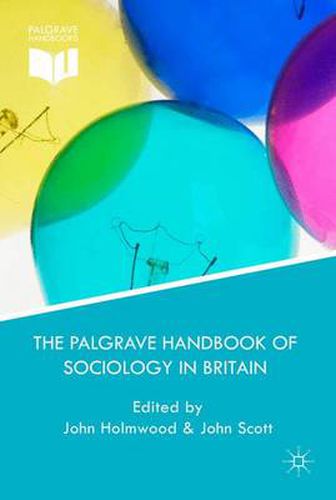 Cover image for The Palgrave Handbook of Sociology in Britain