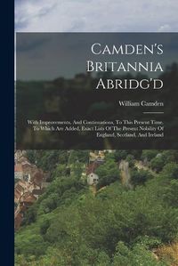 Cover image for Camden's Britannia Abridg'd