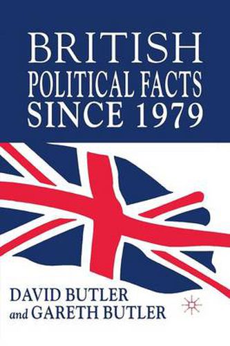 Cover image for British Political Facts Since 1979