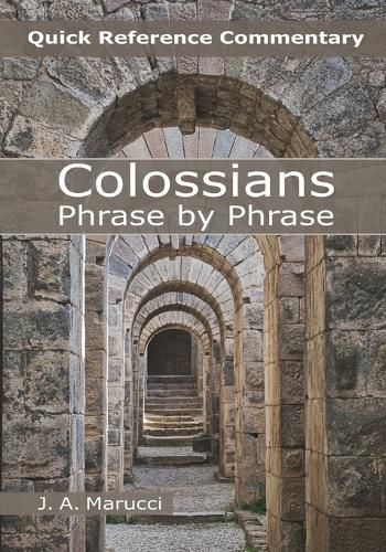 Cover image for Colossians - Phrase by Phrase