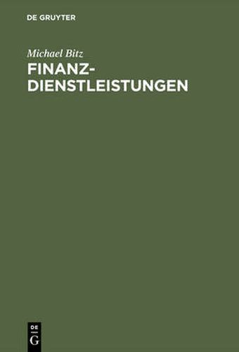 Cover image for Finanzdienstleistungen