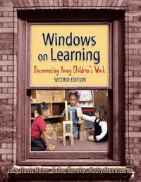 Cover image for Windows on Learning: Documenting Young Children's Work