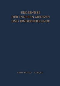 Cover image for Ergebnisse der Inneren Medizin und Kinderheilkunde