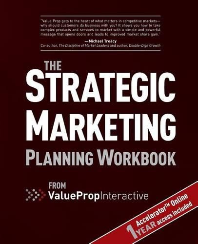 Cover image for Strategic Marketing Planning Workbook: from Value Prop Interactive