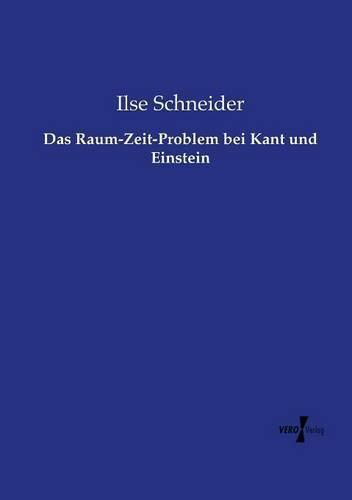 Cover image for Das Raum-Zeit-Problem bei Kant und Einstein