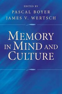 Cover image for Memory in Mind and Culture