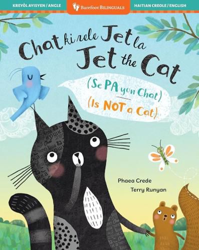 Cover image for Jet the Cat (Is Not a Cat) (Bilingual Haitian Creole & English)