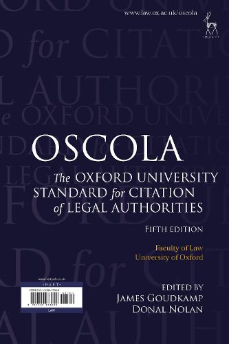 Cover image for OSCOLA