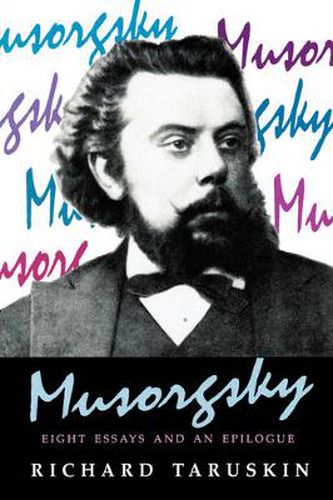 Cover image for Musorgsky: Eight Essays and an Epilogue