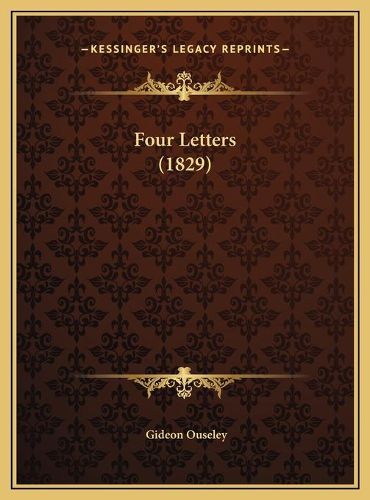 Four Letters (1829) Four Letters (1829)