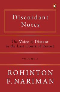 Cover image for Discordant Notes, Volume 2: The Voice of Dissent in the Last Court of Last Resort | The 2nd part of the series on the judgements of the Supreme Court of India | Law Books, Non-fiction, Penguin Books