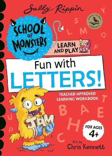 Cover image for Fun with Letters!: School of Monsters: Learn and Play Workbook