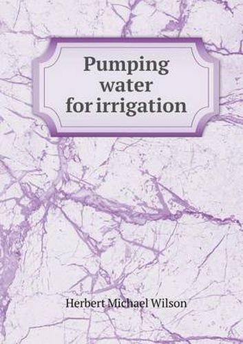 Cover image for Pumping Water for Irrigation