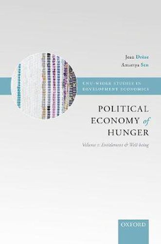 Cover image for The Political Economy of Hunger